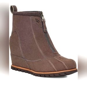 UGG Reggie Waterproof Wedge Bootie